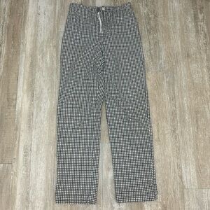 Vintage brandy Melville gingham pants NWOT - navy and white